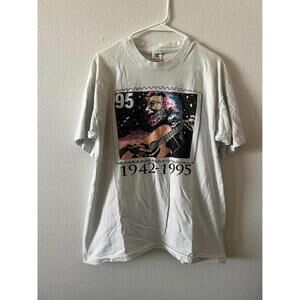 Vintage 1995 Jerry Garcia Memorial Grateful Dead T-Shirt XL
